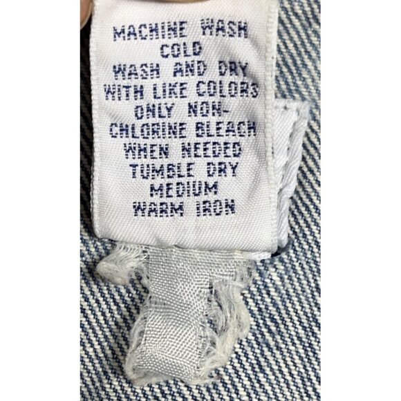 Gap Factory Jean Jacket Blue Medium Wash Classic Denim Casual Womens M - Picture 7 of 9
